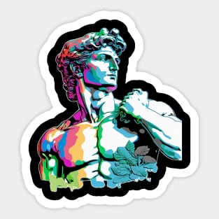 Statue of David Sticker